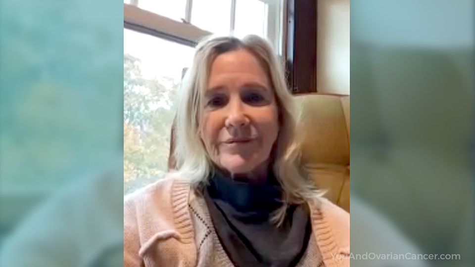 Kim's story: What was your overall experience during and after the ovarian cancer clinical trial?