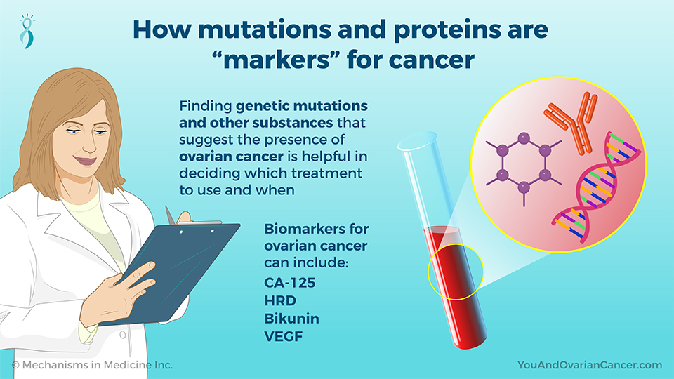 How mutations and proteins are “markers” for cancer